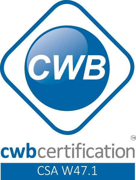 CWB certification CSA W47.1
